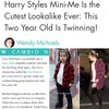 Michael Rangamiz, Kembaran Harry Styles