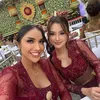 Millen Cyrus di Pernikahan Kakak Sarah Menzel