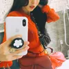 Min Hyo Rin Pakai Baju Orange