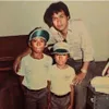 Desta kecil bersama Kasino Warkop