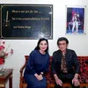 Ashanty Foto Bareng Rhoma Irama