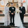Indra Lesmana di pernikahan Eva Celia