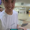 Ternyata Daniel ikut terbang ke Bali
