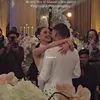 Dansa pertama Alyssa Daguise dengan sang ayah dan Al Ghazali
