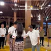 Suasana gladi bersih ngunduh mantu Aksa Uyun dan Yosika Ayumi 