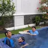 Momen Ibu Fuji Berenang Bareng Gala Malah Kelelep