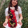 Laura Theux Bikin Watermelon Cake