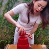 Laura Theux Bikin Watermelon Cake