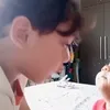 Momen Levian ajari adik bilang Papa