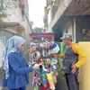 Anak Ria Ricis beli mainan keliling