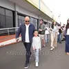 Syifa Hadju dan El Rumi bersama keluarga menuju Bali