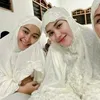 tarawih pertama selebriti, seleb tarawih, puasa selebriti