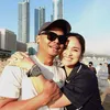 Momen Wendi Cagur dan keluarga liburan ke Busan