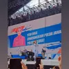 Momen Yeni Inka di Acara HUT Bhayangkara 79