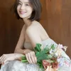 Moon Chae Won rambut pendek