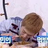 idol makan jajangmyeon