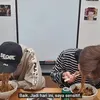 idol makan jajangmyeon