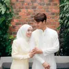 Rizky Billar pandangi Lesti Kejora