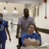 Nathalie Holscher pulang dari operasi