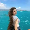 Pose Cantik Nathalie Holscher di Kapal