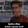 blooper spider-man, kesalahan film spider-man
