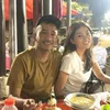 seleb makan di warung kaki lima, seleb makan kaki lima