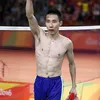 asian games 2018, jonatan christie buka baju, jonatan christie asian games