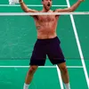 asian games 2018, jonatan christie buka baju, jonatan christie asian games