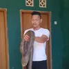 Pria Ditemani King Kobra