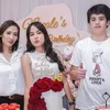 Nicole Rossi bareng keluarga di momen ultah