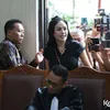 Nikita Mirzani datang ke ruang sidang