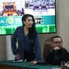 Nikita Mirzani santai di sidang