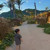 Kondisi sunset di Lombok