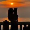 Nabila Maharani liburan anyer