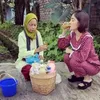 seleb makan di warung, seleb makan minum di warung