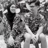 Nycta Gina dan Kinos Rayakan Ulang Tahun Pernikahan ke-