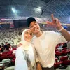 Nycta Gina dan Kinos Rayakan Ulang Tahun Pernikahan ke-