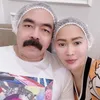Potret Inul dan suami treatment bareng.