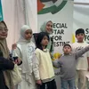 Oki Setiana Dewi di Pengungsian Palestina