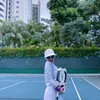 Syahrini Main Tenis