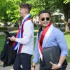 Omara Esteghlal Lulus Kuliah