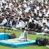 Opick Salat Idul Fitri di Stadion Pakansari
