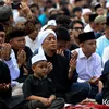 Momen Opick salat Idul Fitri