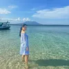 Titi Kamal Liburan di Banyuwangi