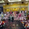 Pasha Ungu Kondangan ke Palu Anak Cantik