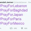 Seleb Pray For Paris