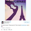 Seleb Pray For Paris