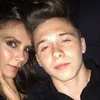 Brooklyn &amp; Victoria Beckham