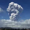 gunung sinabung, gunung sinabung meletus, sinabung meletus