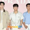 Sunghoon, Jungwon, Jay di event Prada